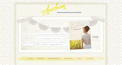 Desktop Screenshot of heirloommagazine.com